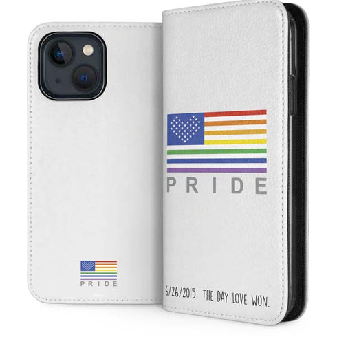 6-26 The Day Love Won iPhone 15 Plus Folio Case