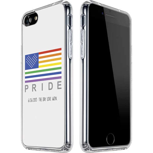 6-26 The Day Love Won iPhone SE (2nd & 3rd Gen) Clear Case