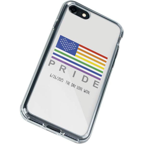 6-26 The Day Love Won iPhone SE (2nd & 3rd Gen) Clear Case