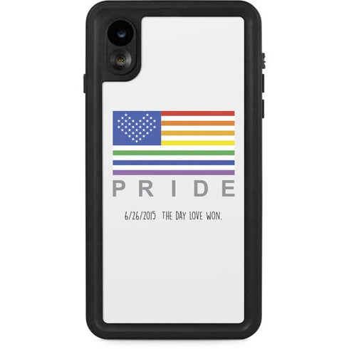 6-26 The Day Love Won iPhone XR Waterproof Case
