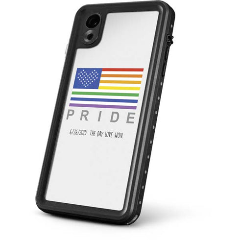 6-26 The Day Love Won iPhone XR Waterproof Case