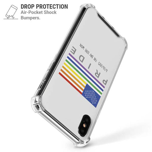 6-26 The Day Love Won iPhone XS Max Clear Case