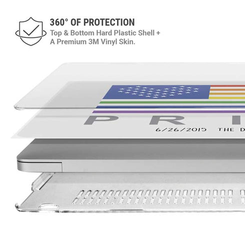 6-26 The Day Love Won MacBook Air 13in M1 (2021) Case plus Skin