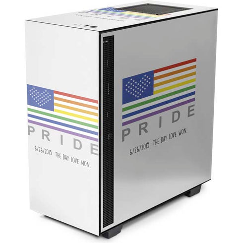 6-26 The Day Love Won NZXT H510 Compact ATX Mid-Tower Case Skin