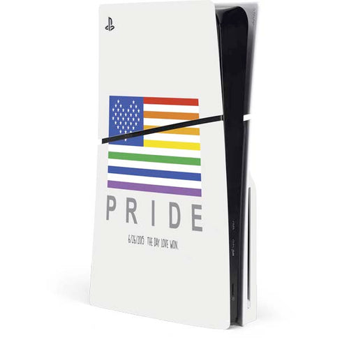 6-26 The Day Love Won PS5 Slim Disk Console Skin