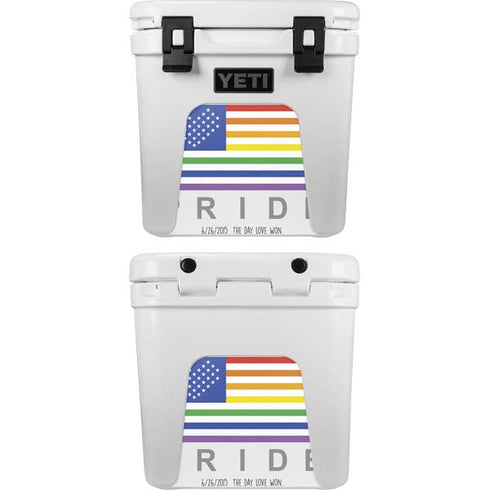6-26 The Day Love Won YETI Roadie 24 Hard Cooler Skin