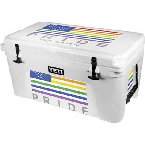 6-26 The Day Love Won YETI Tundra 65 Hard Cooler Skin