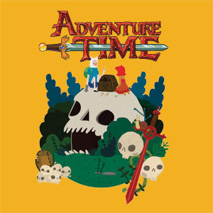 Adult Swim Adventure Time Cave Of Skulls Wii (Includes 1 Controller) Skin