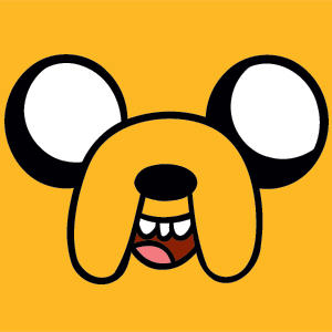 Adult Swim Adventure Time Jake The Dog Steam Deck Handheld Gaming Computer Skin