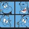 Disney Aladdin Genie Faces Grid Playstation 3 & PS3 Slim Skin
