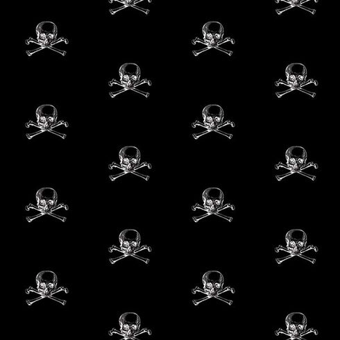 Alchemy Skull and Crossbone Pattern Google Pixel 8 Clear Case