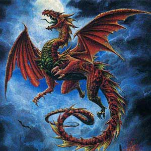 Alchemy Carta Whitby Wyrm Fire TV Cube Skin