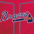 MLB Atlanta Braves Alternate/Away Jersey iPhone XS Clear Case