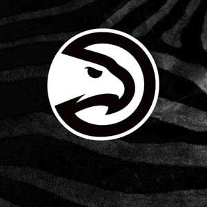 NBA Atlanta Hawks Black Animal Print Xbox Adaptive Controller Skin