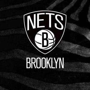 NBA Brooklyn Nets Black Animal Print Studio Wireless Skin