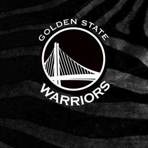 NBA Golden State Warriors Black Animal Print DS Lite Skin