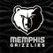 NBA Memphis Grizzlies Black Animal Print Studio Wireless Skin
