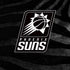 NBA Phoenix Suns Black Animal Print iPhone XS Clear Case