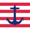 Nautical Stripes PS4 Pro/Slim Controller Skin