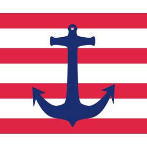 Nautical Stripes PS4 Slim Bundle Skin