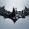DC Comics Arkham Origins Arkham Logo Xbox 360 Slim (2010) Skin
