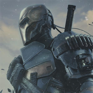 DC Comics Arkham Origins Deathstroke Playstation 3 & PS3 Skin