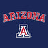 University of Arizona Primary Logo Blue iPhone 8 Folio Case