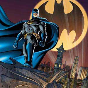 DC Comics Batman Action Pose 90's art iPhone 7 Plus Skin