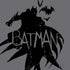 DC Comics Batman Silhouette Art iPhone XS Clear Case