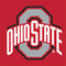 Ohio State University Buckeyes Red Logo Playstation 3 & PS3 Slim Skin