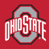 Ohio State University Buckeyes Red Logo iPhone XS Clear Case