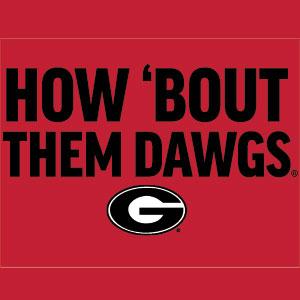 University of Georgia How Bout Them Dawgs iPhone 14 Skin