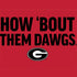University of Georgia How Bout Them Dawgs iPhone XS Clear Case