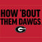 University of Georgia How Bout Them Dawgs Playstation 3 & PS3 Slim Skin