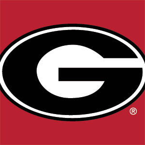 University of Georgia Logo Red Xbox 360 Slim (2010) Skin