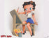 Betty Boop The Artist iPhone XS Clear Case