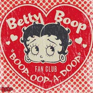Betty Boop Red Heart Pixelbook Skin