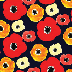 Bouffants and Broken Hearts Anemone Flower Fire TV Cube Skin