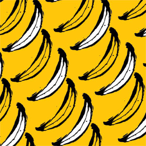 Bouffants and Broken Hearts Bananas Xbox Adaptive Controller Skin