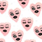 Bouffants and Broken Hearts Winking Hearts Xbox Adaptive Controller Skin