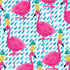 Bouffants and Broken Hearts Party Flamingos iPhone XS Clear Case