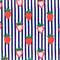 Bouffants and Broken Hearts Strawberries and Stripes Xbox Adaptive Controller Skin