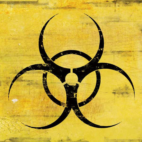 Biohazard Large iPhone XS Clear Case