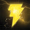 DC Comics Black Adam Lightning Bolt Wii (Includes 1 Controller) Skin