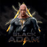 DC Comics Black Adam Movie Art Charcater iPhone XS Clear Case