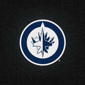 NHL Winnipeg Jets Black Background 3DS XL 2015 Skin