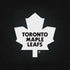 NHL Toronto Maple Leafs Black Background iPhone XS Clear Case