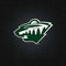 NHL Minnesota Wild Black Background Studio Wireless 3 Skin