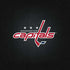 NHL Washington Capitals Black Background iPhone XS Clear Case