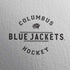 NHL Columbus Blue Jackets Black Text iPhone XS Clear Case